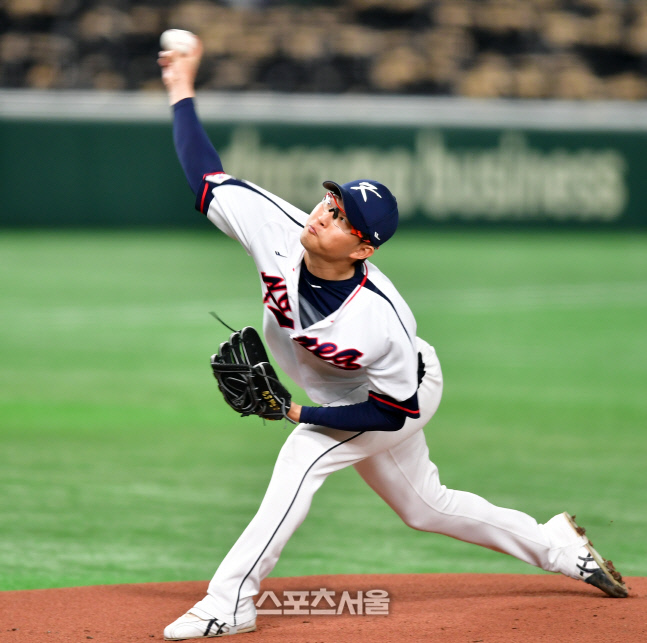 체코전 선발나선 박세웅[포토]
