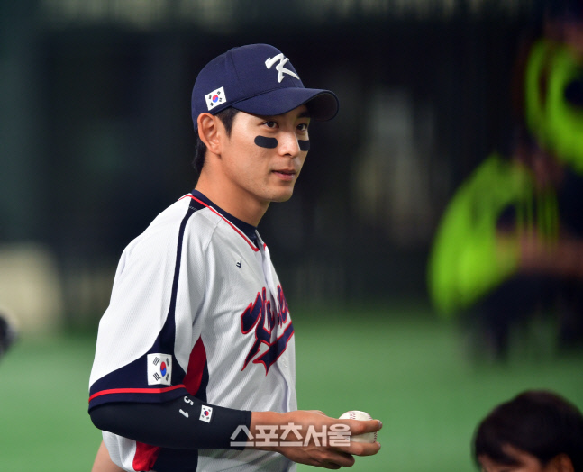 경기 준비하는 이정후[포토]