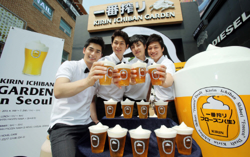 기린맥주_기린맥주 국내 최초 기린 이치방 가든 런칭_1