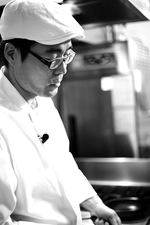 [SS포토]'글쓰는 요리사' 박찬일, '오늘의 요리주제는?'