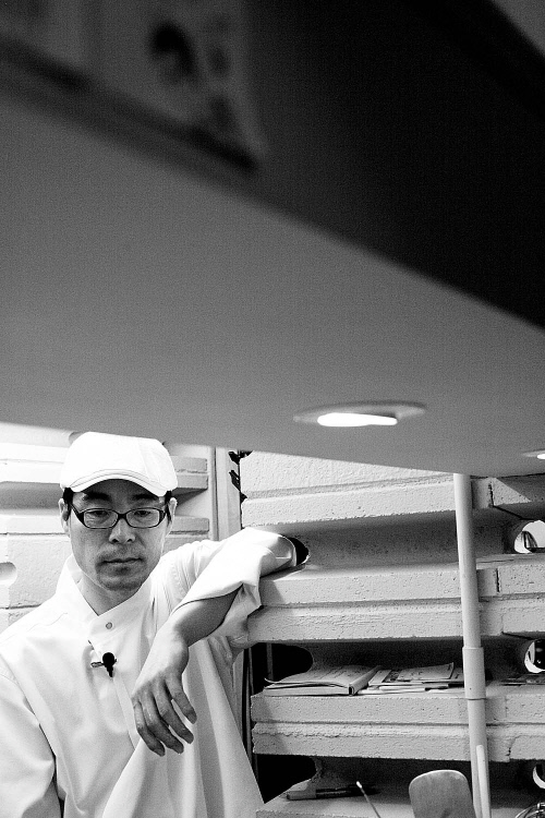 [SS포토]'글쓰는 요리사' 박찬일, '오늘은 어떻게 요리할까?'