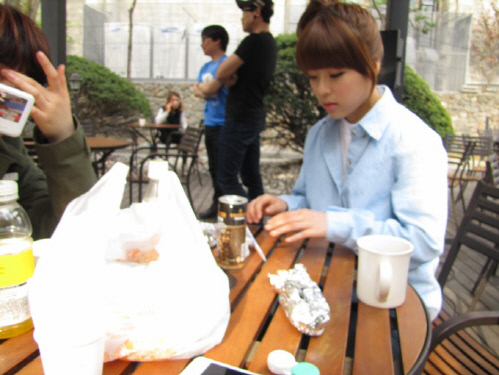 월_타이니지_도희_연습생_시절_1