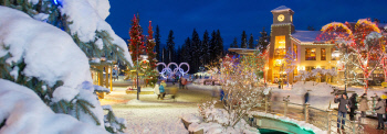 Whistler Village looking good for the holidays