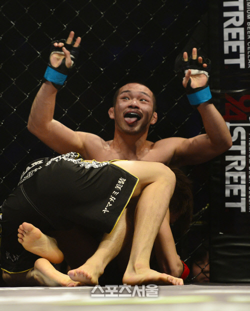 [SS포토]승리를 확신하는 조남진