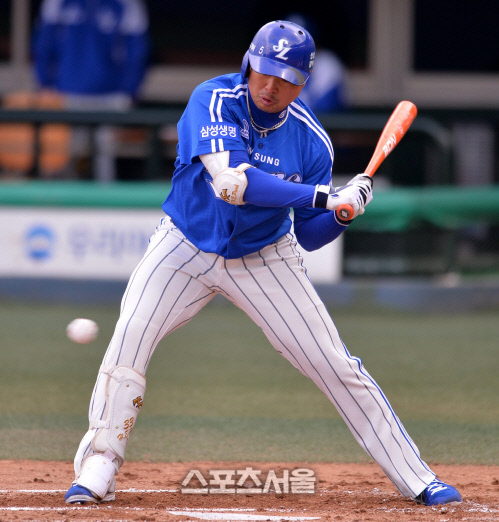 [SS포토]시범경기 삼성 넥센전 박한이