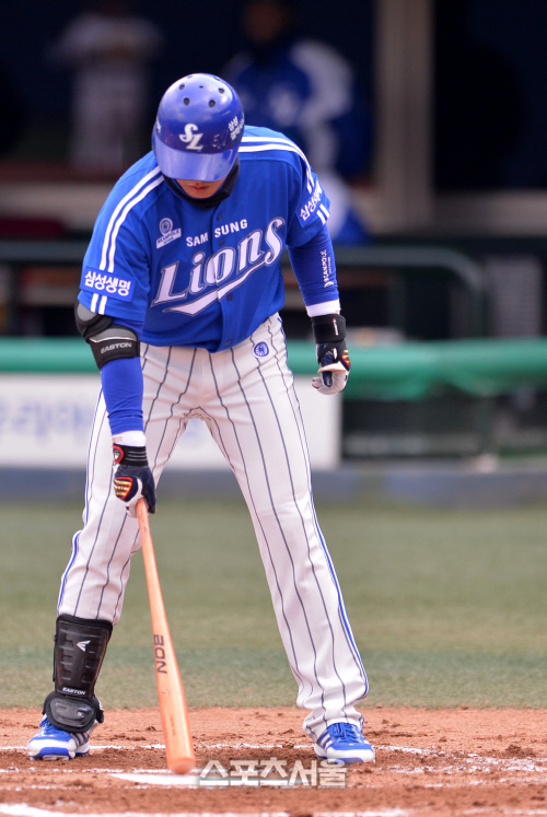 [SS포토]시범경기 삼성 넥센전 박한이