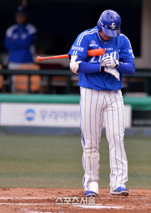 [SS포토]시범경기 삼성 넥센전 박한이