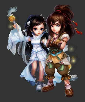 캐릭터 양과와 소용녀