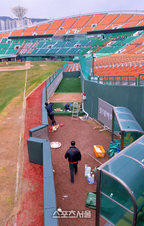 [SS포토]롯데야구장 개선사항