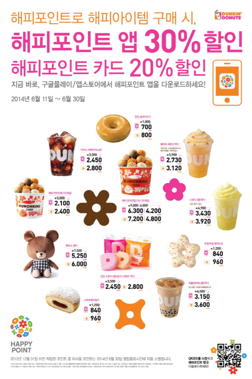 던키도너츠_해피포인트_페스티벌