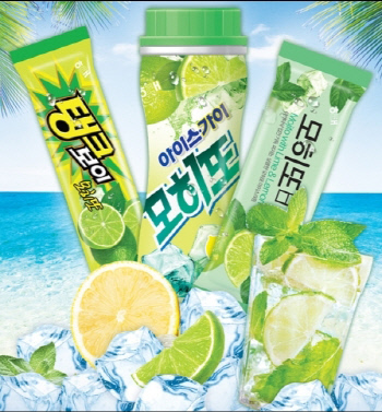 (사진_1)_해태제과_'모히또_아이스크림_3종'