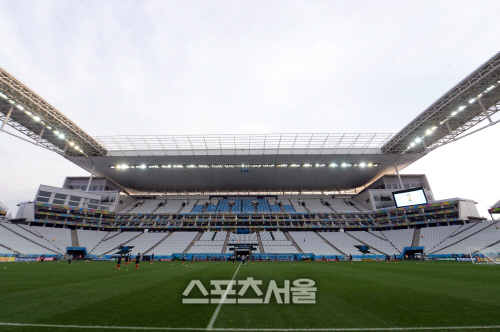 [SS포토]대한민국의 16강 여부가 판가름날 아레나 데 상파울루