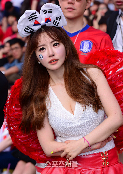 채아, '한국이 골을 먹었다고요?'