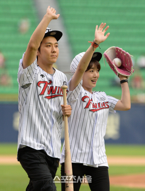 [SS포토] 허민-이동윤, 오늘은 깐죽거리지 않아요~