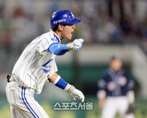 [SS포토] 김상수 '내가 끝냈어'