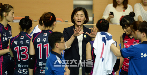 [SS포토] 박미희 감독