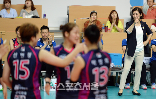 [SS포토] 박미희 감독