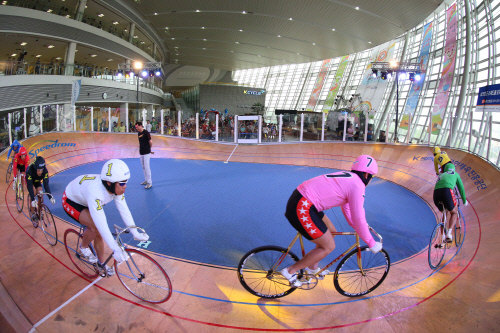 스피드롬 경륜선수 레이스 1