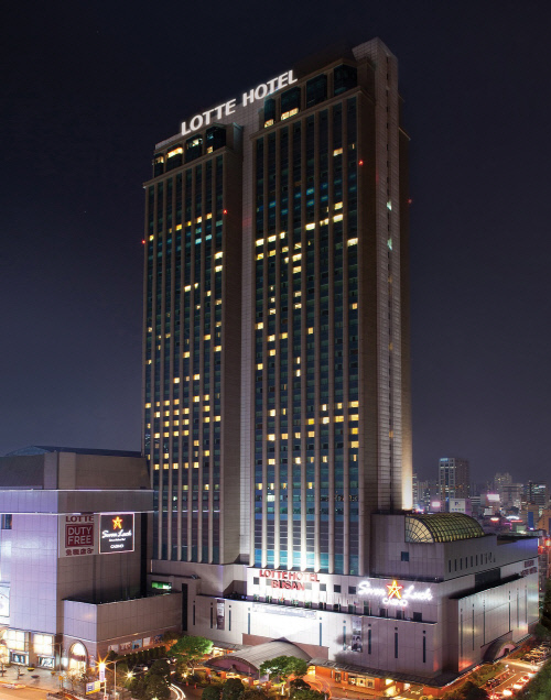 롯데호텔부산 밤 전경_추석 패키지