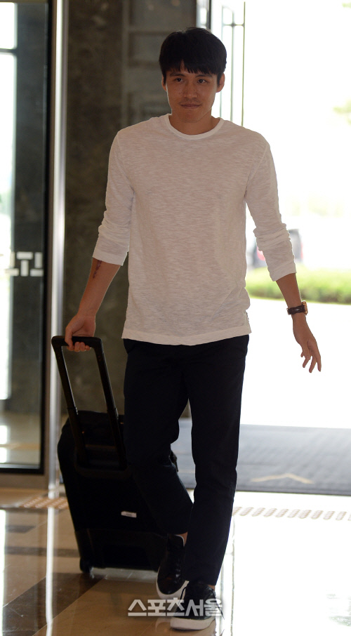 [SS포토] 김창수 '편한 복장으로 왔어요'