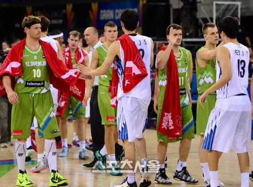 [포토] FIBA농구월드컵 '슬로베니아 상대 선전'