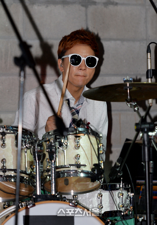 [SS포토] '신조음계' 드러머 김관진 '강렬한 비트'