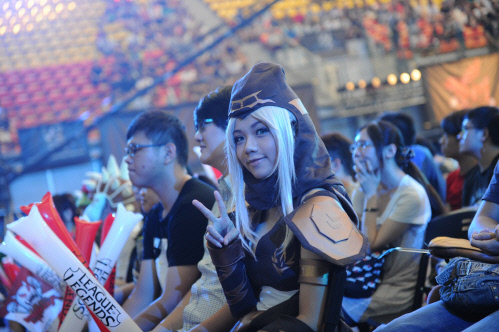 2014롤드컵 코스프레 관객