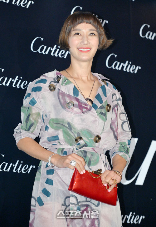[SS포토] 까르띠에 팬더, 변정수 '아멜리에 헤어스타일로 발랄하게'