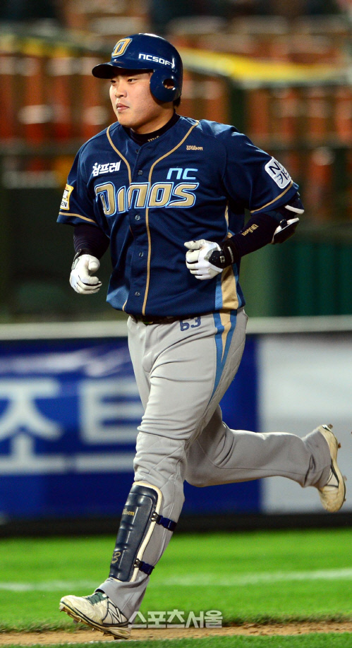 [SS포토]NC 권희동, 홈런으로 가볍게