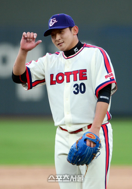 [SS포토] 최대성,  이만하면 철벽 마무리죠