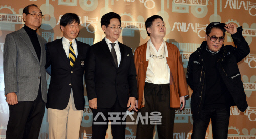 [SS포토] 이익균-김세환-윤형주-송창식-조영남  '진짜가 나타났다' (쎄시봉)