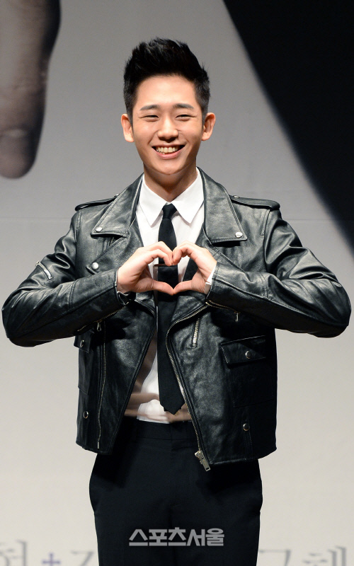 [SS포토]'블러드'의 정해인, '드라마를 통해 사랑을!'