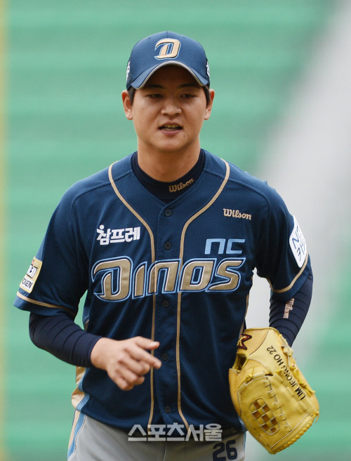 [SS포토]NC 임정호, 마무리가 안되네