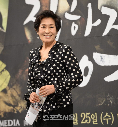 [SS포토] '착하지 않은 여자들' 김혜자, 대배우의 미소~