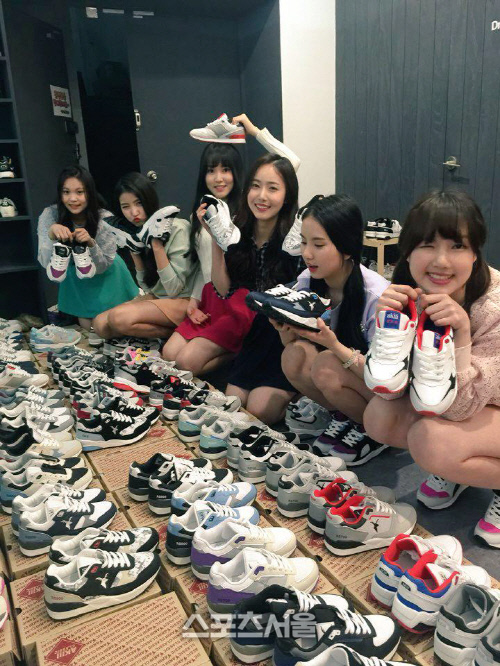 여자친구_트위터 사진