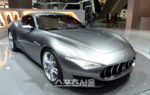 [SS포토]국내 최초로 공개되는 마세라티의 프리미엄 콘셉트카 알피에리