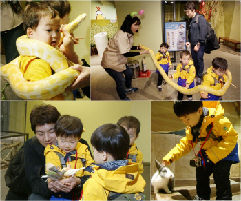 슈퍼맨_삼둥이 동물 탐험대