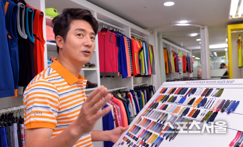 [SS포토]벤제프 대표 정준호 데스크가 만난사람