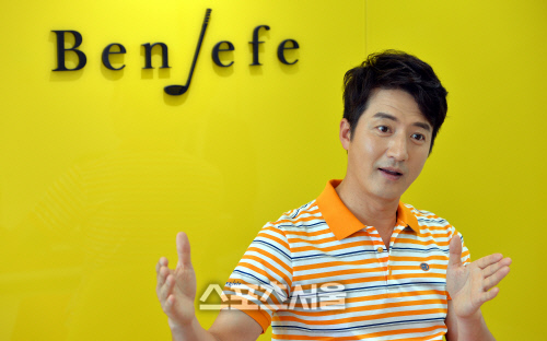 [SS포토]벤제프 대표 정준호 데스크가 만난사람