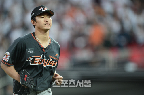 [SS포토]한화 안영명, 오늘은 '첫 투수'가 아닌 진정한 선발투수!