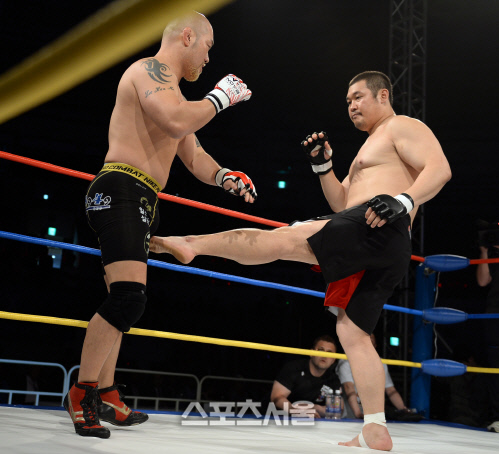 [SS포토] 육진수 '거기는 안돼~~'