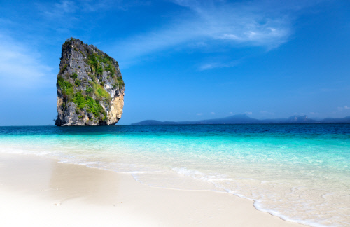Poda island in Krabi Thailand