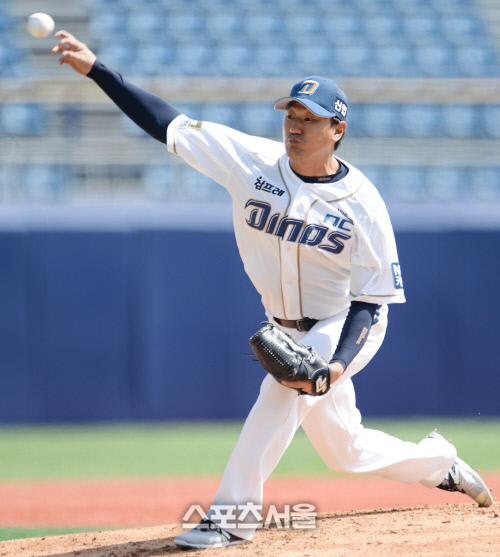 [SS포토]NC 손민한, 나 아직 살아있어