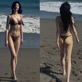 '타투 싹~' 나나, 한 뼘 비키니로 뽐낸 넘사벽 몸매