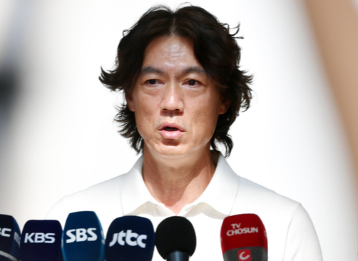 홍명보 감독, 주장 손흥민과 면담...김민재-이재성도 만날 예정