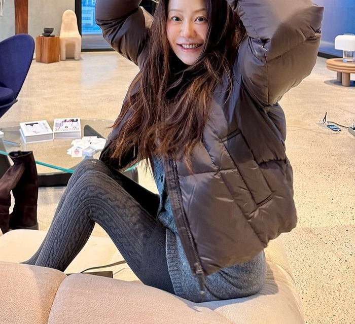 고현정, 레깅스 하나 입었을 뿐인데... 50대 믿기 힘든 소녀 미소+극세사 각선미