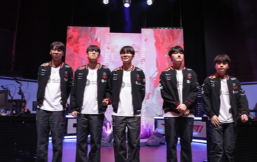 '구마유시 더비' 첫 라운드, T1이 웃었다! 케스파컵 결승 1세트 압도, 27분 만에 승리