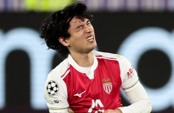 '그럴 수가' 월드컵 6개월 앞두고 초대형 악재 터진 일본...에이스 미나미노 십자인대 파열, 북중미 못 갈 듯