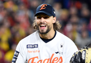 "대만 생각했다" 와이스, 한화에서 못 볼 뻔...ML 복귀 후에도 '한화 사랑' 계속