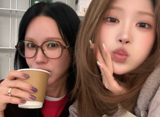 '故 최진실 딸' 최준희, 엄정화와 모녀 '케미' 데이트 "엄탱씨"